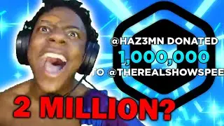IShowSpeed gets DONATED $2,000,000 ROBUX... (Pls Donate 💰)