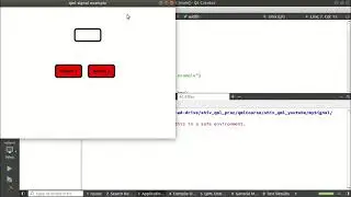Layout and Signals Example qml