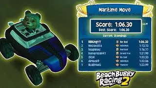 Maritime move first 🥇 place - beach ⛱️ buggy racing 🏎️ 2 