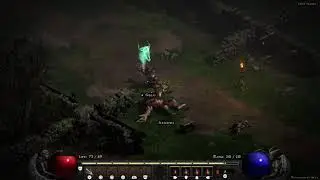 Diablo 2 Resurrected beta PS5 gameplay