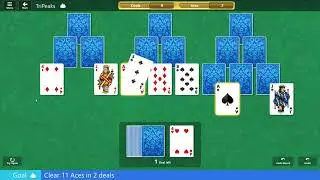 Cómo jugar al Solitario Tripeaks - reglas del juego (español)
