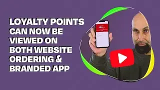 Loyalty Points can now be viewed on both Website Ordering and Branded App