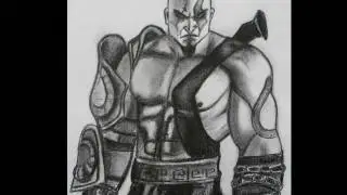 How to draw Kratos - God of War 3