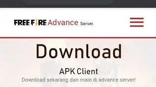 HOW TO GET ADVANCE SERVER|| JUST 1 MINUTE TRICK||