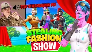 I Stole this Streamer's Fashion Show until he RAGE QUIT! (On stream)