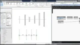 псевдоразмер между стенами Revit Dynamo