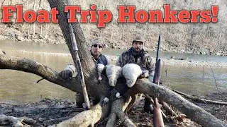 Pennsylvania River Float Goose Hunt From Kayaks!