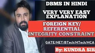 4. FOREIGN KEY / REFERENTIAL INTEGRITY CONSTRAINT