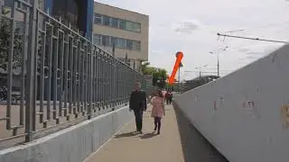 Как дойти пешком от метро Тульская до МГАВТ