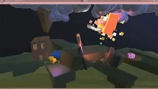 Unity Dev - Rocket Game, Collision test