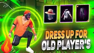 Full Video For old Player dress combination in Free Fire No Top up Dress up
