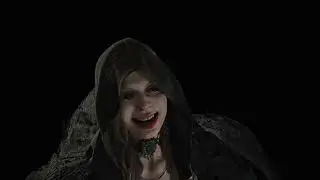 Daniela Dimitrescu Human Face Model Viewer Resident Evil 8 (Microwave SCP)