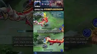 Yu Zhong M5 vs. Exorcist Skin Effects Comparison | Mobile Legends Bang Bang