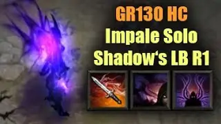 Shadow's Rank 1 Impale DH GR130 Solo Hardcore Season 26