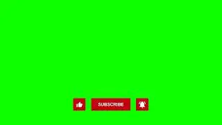 Free Like, Subscribe and Bell icon Green Screen Video Full HD