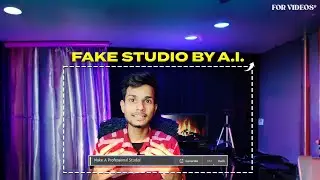 Now, Use Generative Fill AI For Your Videos | Fake Professional Studio Setup By AI. 2023