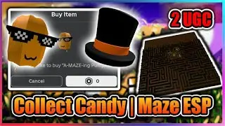 [2 UGC LIMITED] MeepCity Script - Candy Farm | Maze ESP 🎃