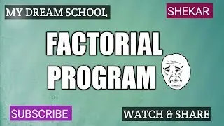 ||HOW TO EXECUTE FACTORIAL OF A NUMBER IN 8086 EMULATOR||