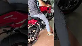 Pulsar NS400z Red Colour #phonk #shortvideo #ns400 #pulsar