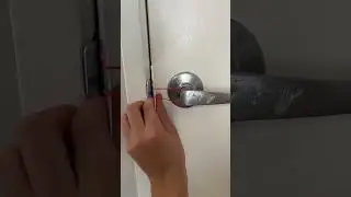 Save yourself calling a locksmith using simple home tools!
