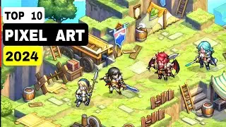 Top 10 Upcoming Pixel Art Games in 2024 (You Don't Want To Miss it) | Best Pixel Art RPG mobile 2024
