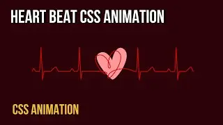 HeartBeat CSS Animation | Asmr Programming  #htmlcss #css #cssanimation #asmr