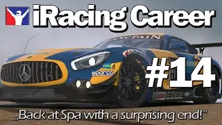 Awesome last lap/last corner! - IMSA at Spa - iRacing #14
