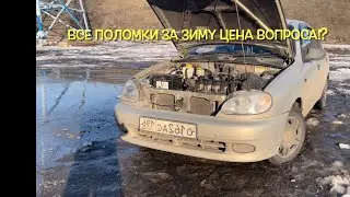 ПОЛОМКИ ЛАНОСА ЗА ПРОШЕДШУЮ ЗИМУ К ЧЕМУ ГОТОВИТСЯ И СКОЛЬКО СТОИТ!?#охотин, #ланос, #ремонт