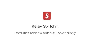 How to Install SwitchBot Relay Switch 1