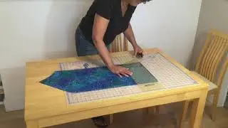 HOW TO - CUT BIAS STRIPS OF FABRIC - FOR YOUR ROPE BOWLS!