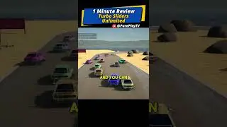 1 Minute Review: Turbo Sliders Unlimited #turboslidersunlimited #gaming #racing #racinggames