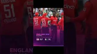England won by 23 runs #pakvseng