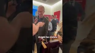 Marco Travaglio flees from confrontation after the university conference