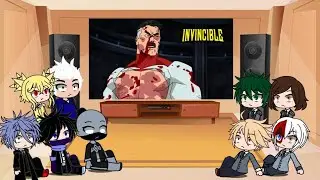 mha [omni man vs guardians of the globe] react to gacha
