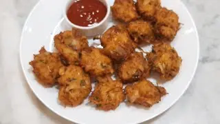 Carrot - Potato  Pakora  Recipe | Quick and Easy Snack Recipe