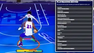 Season 2 BEST DRIBBLE MOVES NBA 2K25 For 6'10 To 7'3 Builds! ISO Big NBA 2K25 Animation!