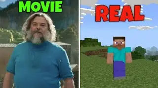 Minecraft Movie Trailer vs Reality