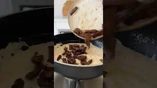 Carne com creme provolone #receitas #delicia #receita #food #saboroso #almoço #janta #delicio