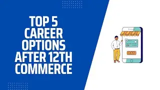 Top 5 Career Options After 12th Commerce #shorts