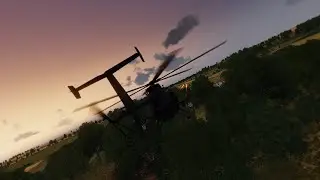 AH-6M Littlebird CAS Gameplay | Operation Eagle Assist | 160th Arma 3 |