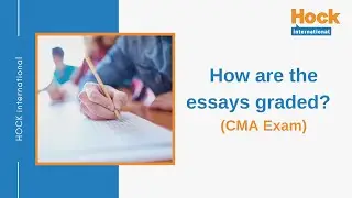 How are the CMA exam essays graded?