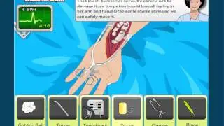 [Flash Games] #2:Операция руки 2(Arm Surgery-2)