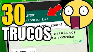 WhatsApp 30 Trucos HACK en Acción!! 🔥 | Samos Developer