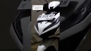 honda agak laen emang, vario putih glossy