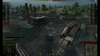 World of Tanks / Короткий бой на amx12t 10 03 2017