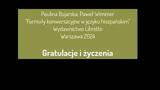 Formuły konwersacyjne w języku hiszpańskim - gratulacje i życzenia