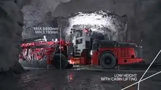 Sandvik DT922i - the ultimate all round tunneling jumbo