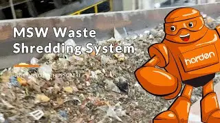 MSW Waste Shredding System