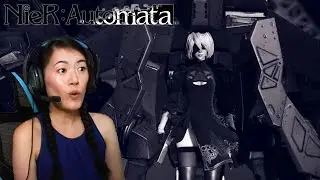 NieR: Automata Part 2 Gameplay | Androids in a Post-apocalyptic Mecha World!