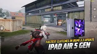 iPad Air BGMI Test 2024🔥 || WORTH IT IN 2024 ? | 90 FPS ?
